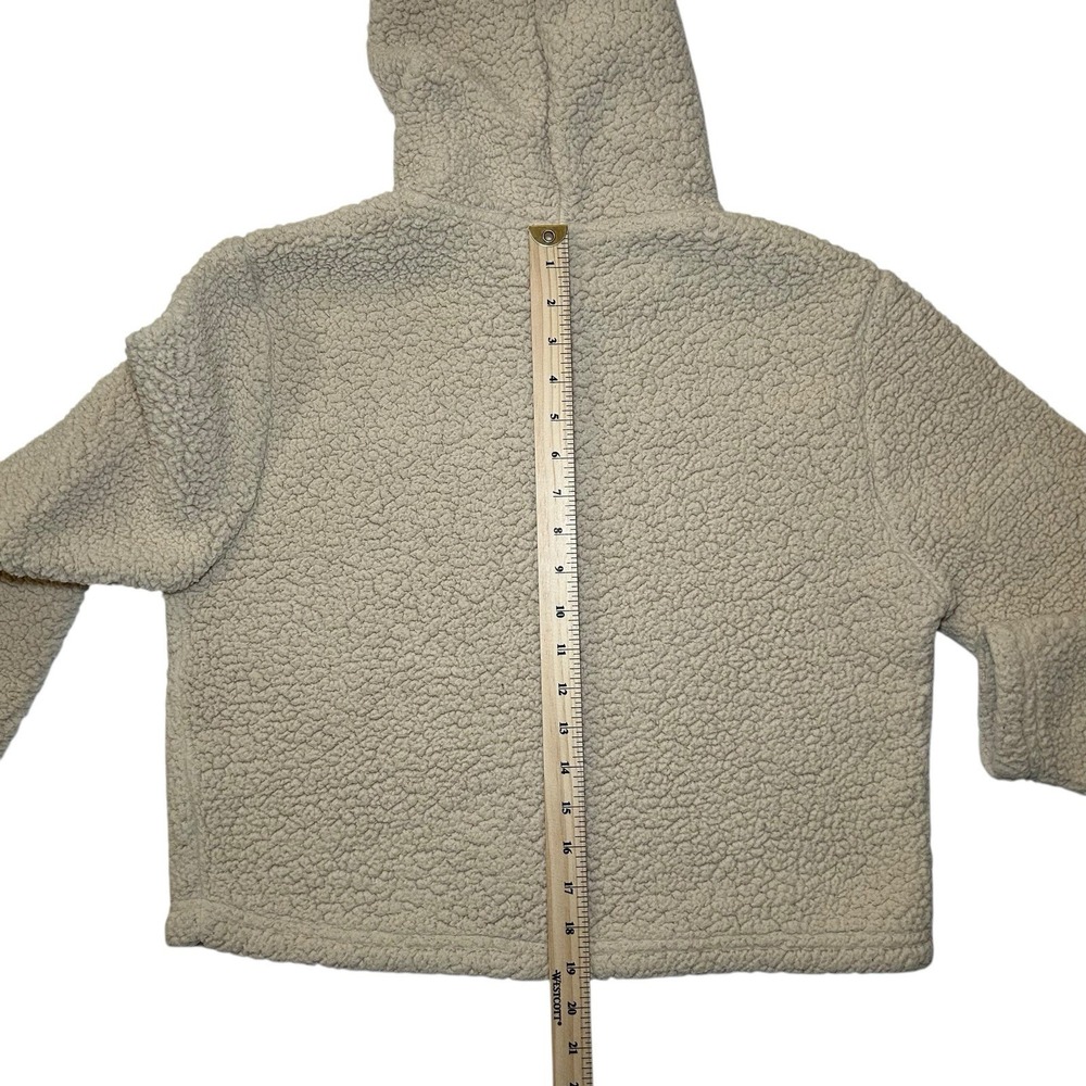 Fila Crop Top Hooded Fleece Cozy Women's Top‎ Size M - Picture 6 of 13